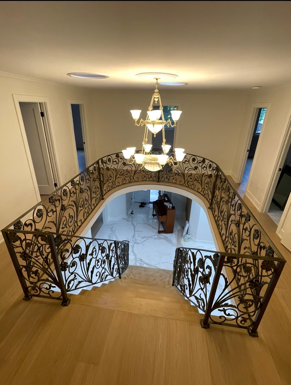custom iron railings